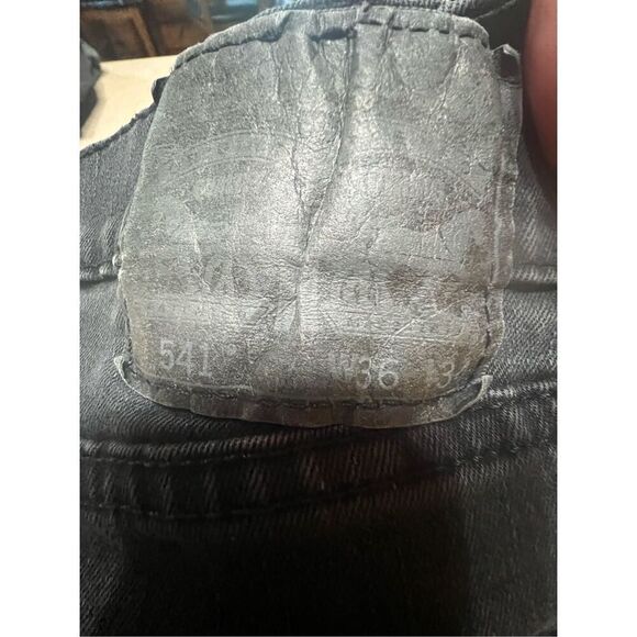 Levi's Men's 541 Athletic Fit Jeans Sz Black 36/32 - Picture 3 of 6